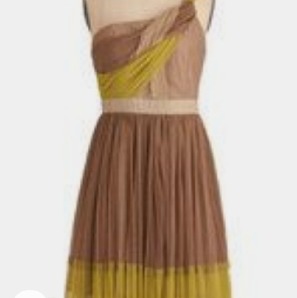 Modcloth Asymmetrical Twist Dress